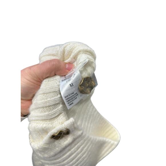 Farm Rio Off-White Bubble Knit Cardigan - Picture 3 of 7